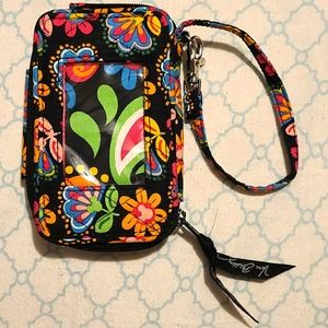 Midnight with Mackey phone wallet